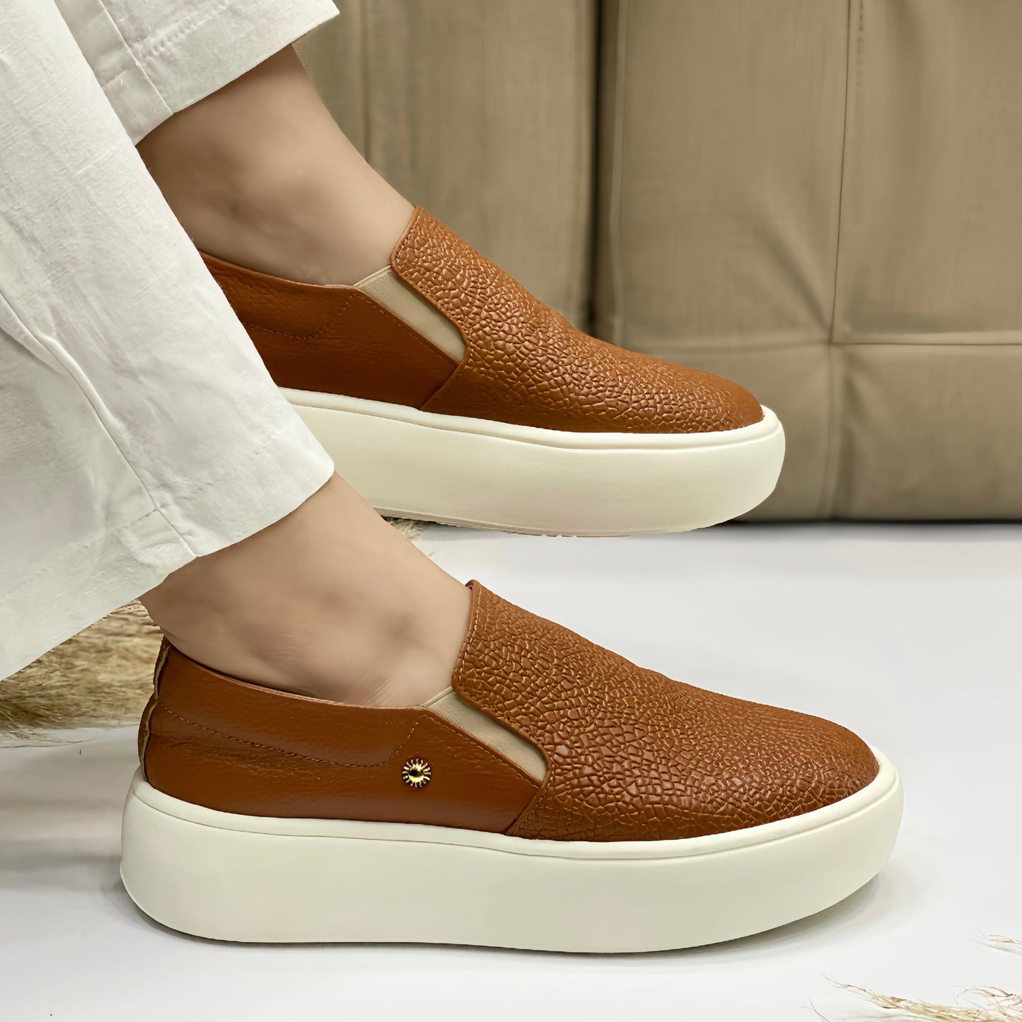 Sneakers Tokio en Cuero
