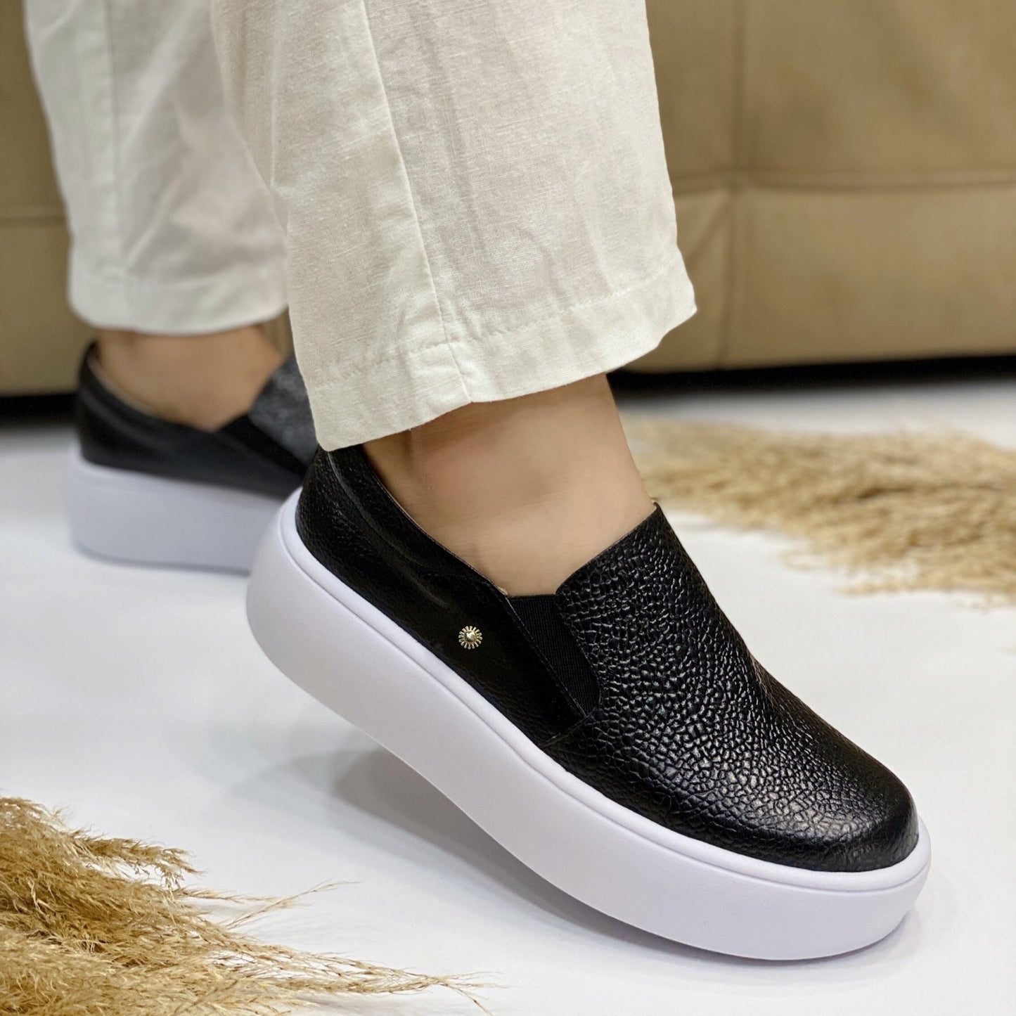 Sneakers Tokio en Cuero