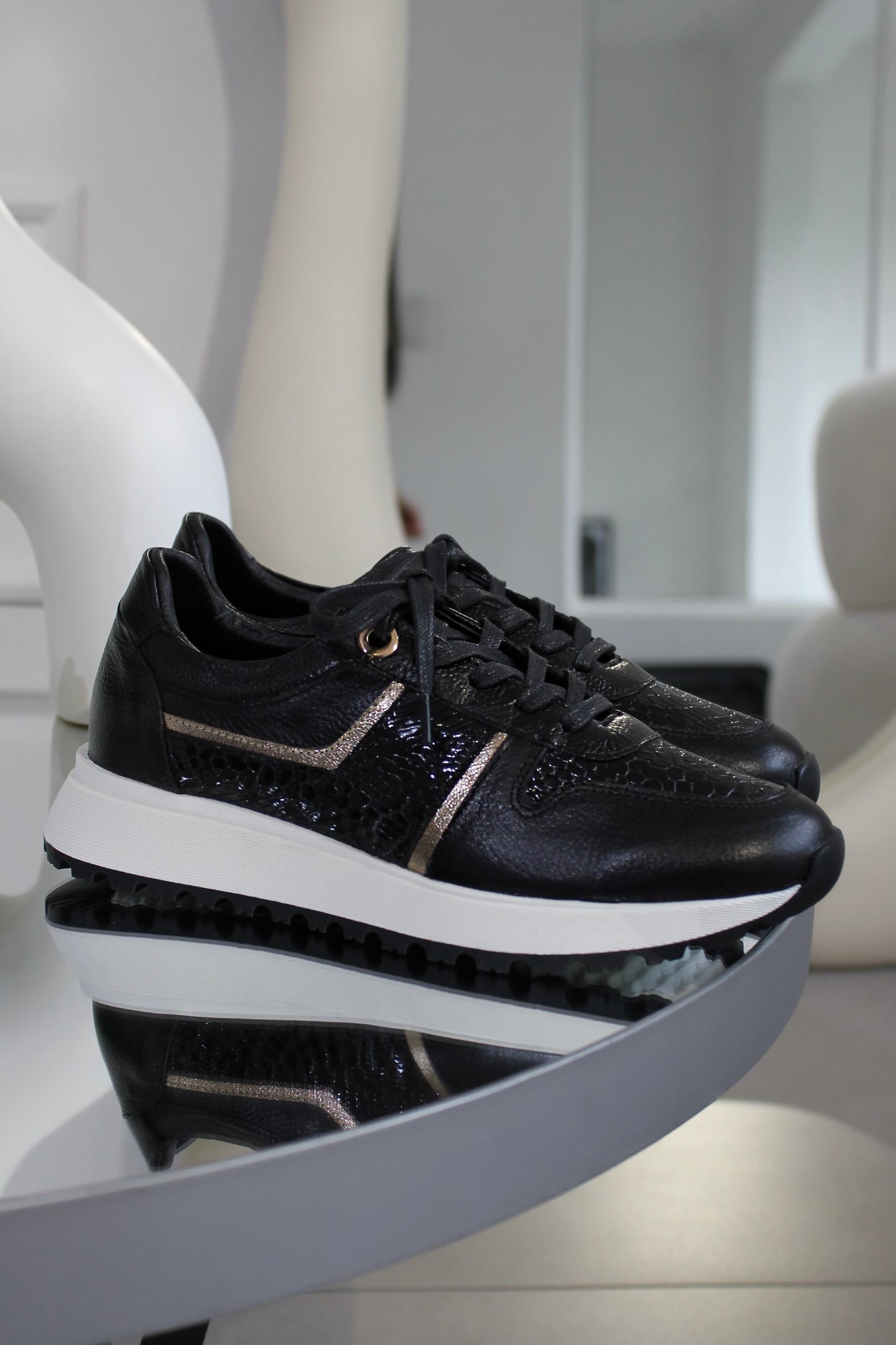 Sneakers Amsterdam en Cuero