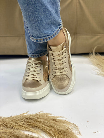 Sneakers Stars en Cuero