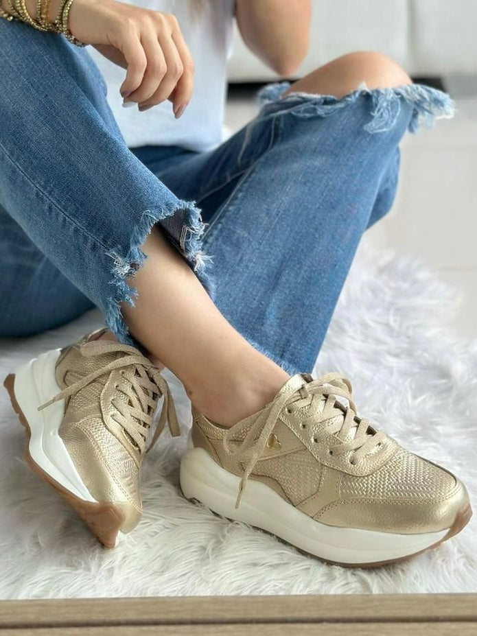 Sneakers Viena en cuero