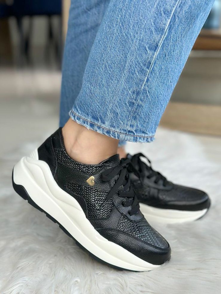 Sneakers Viena en cuero