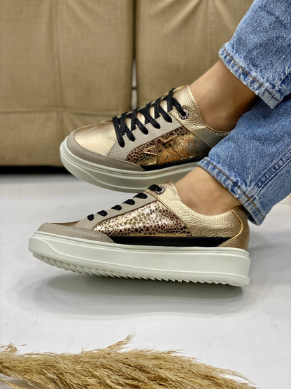 Sneakers Stars en Cuero