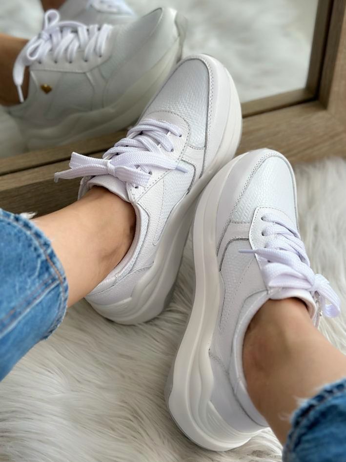 Sneakers Viena en cuero