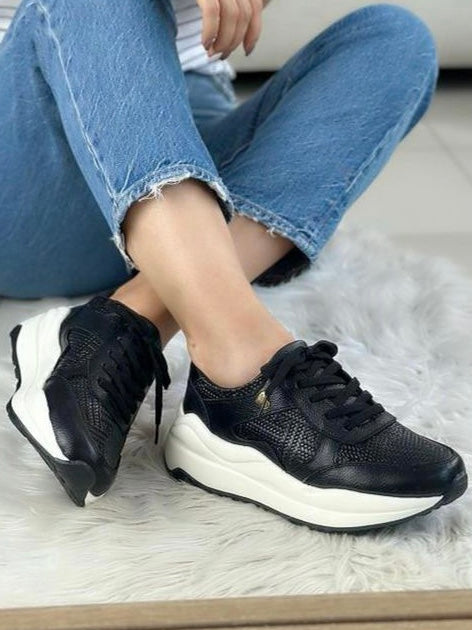 Sneakers Viena en cuero