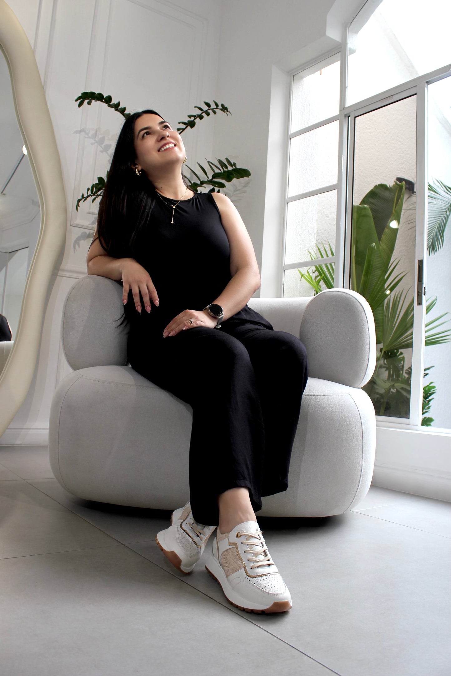 Sneakers Napoles en Cuero