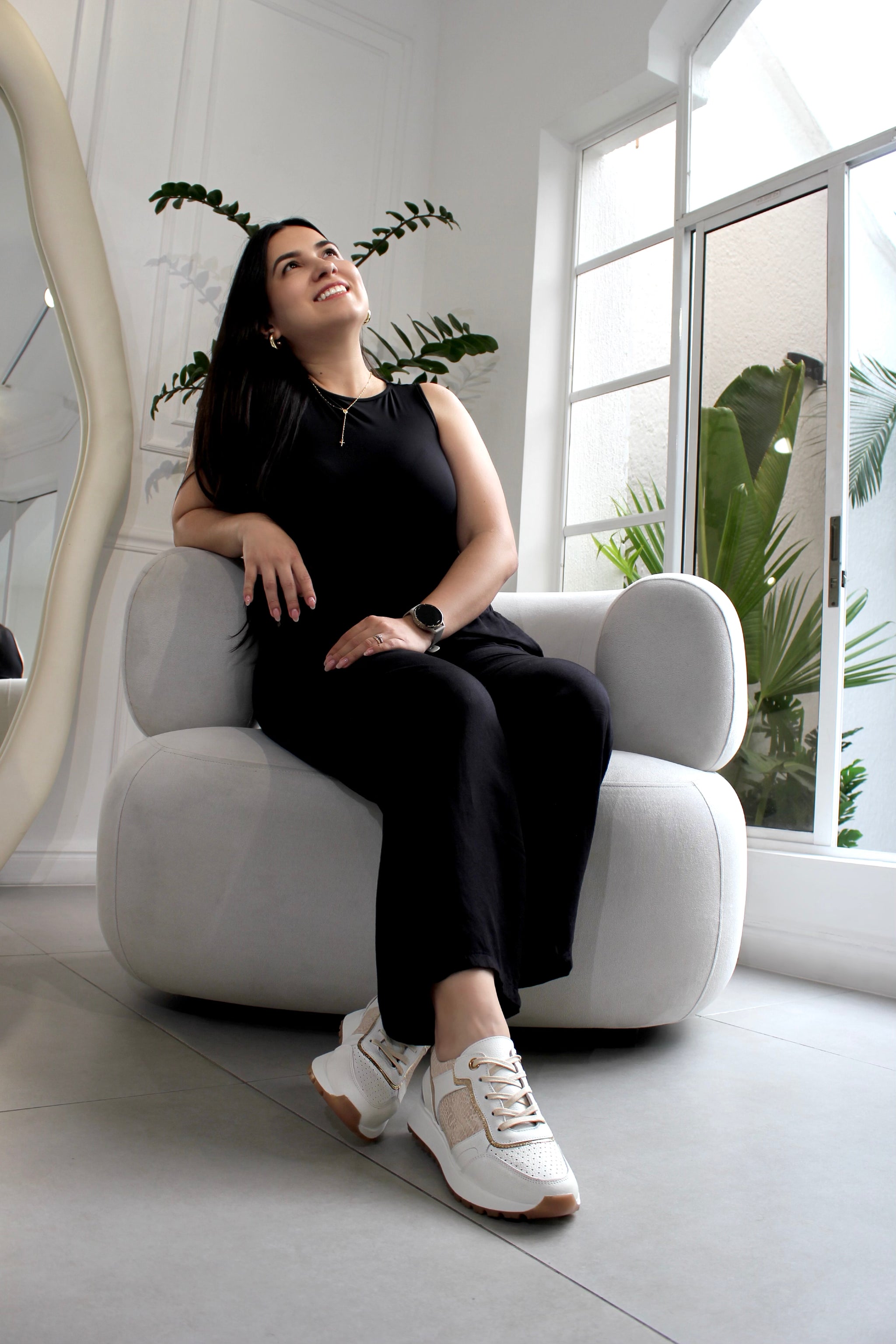 Sneakers Napoles en Cuero