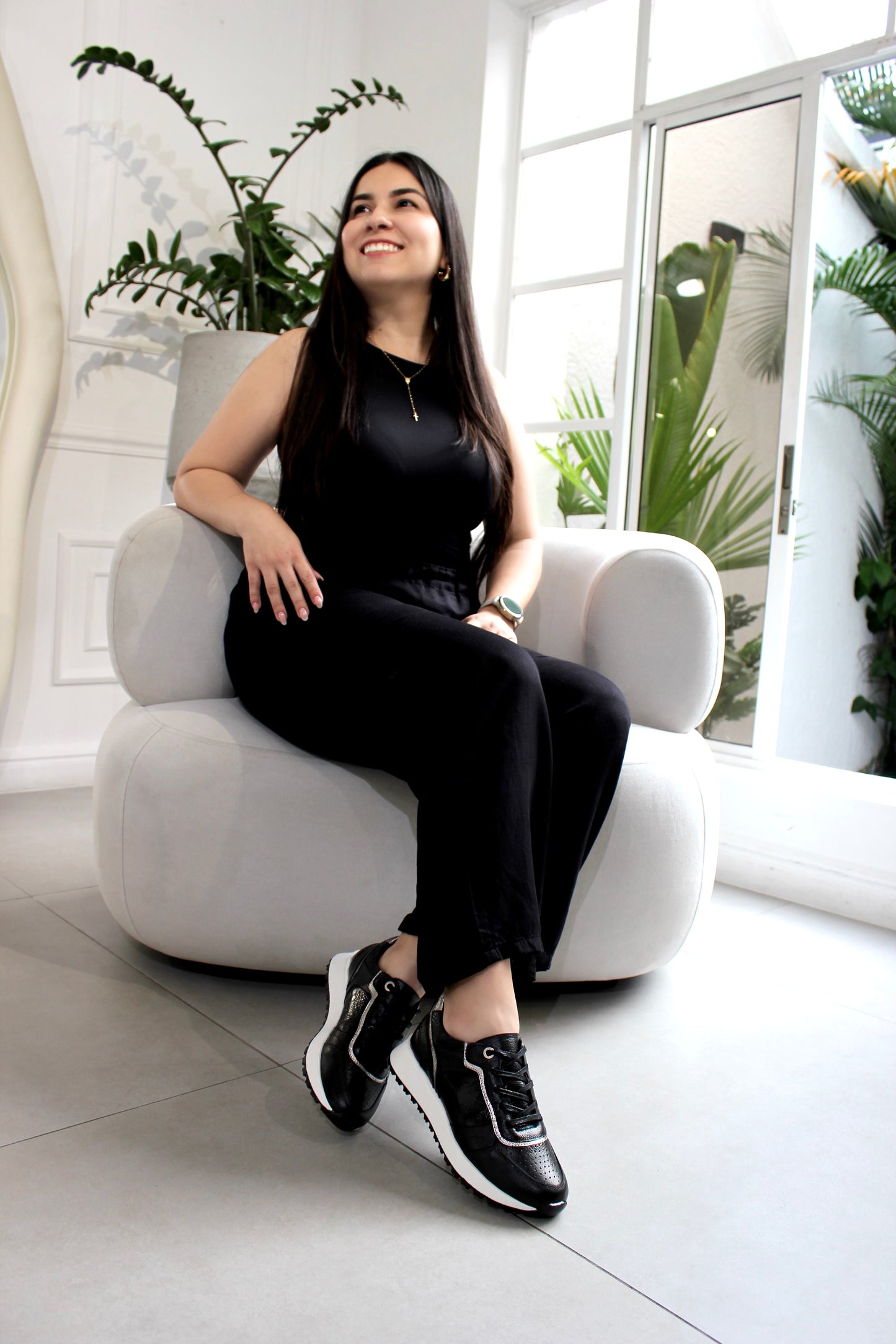 Sneakers Napoles en Cuero