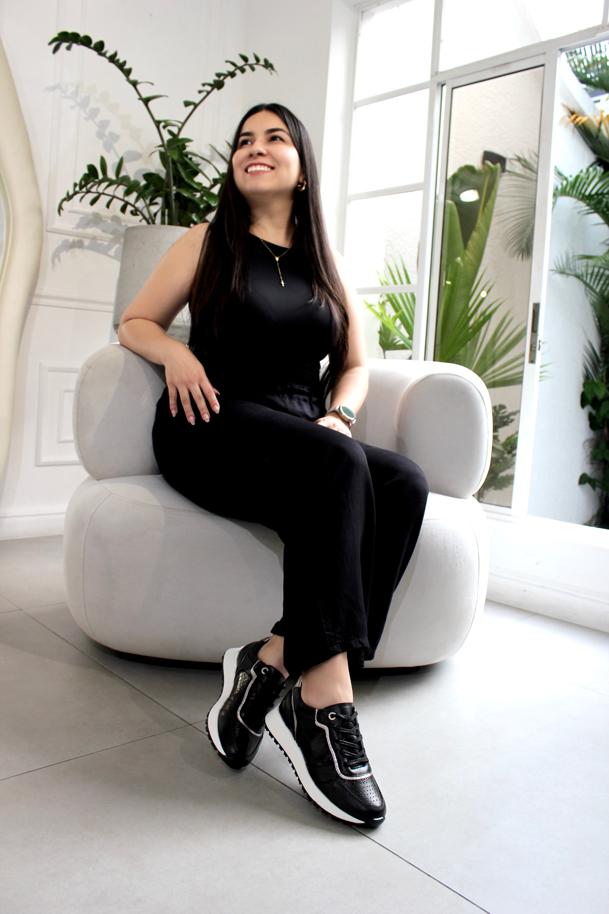 Sneakers Napoles en Cuero