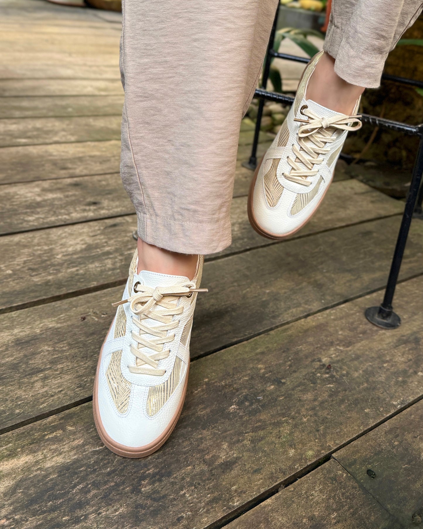 Sneakers Malí en Cuero
