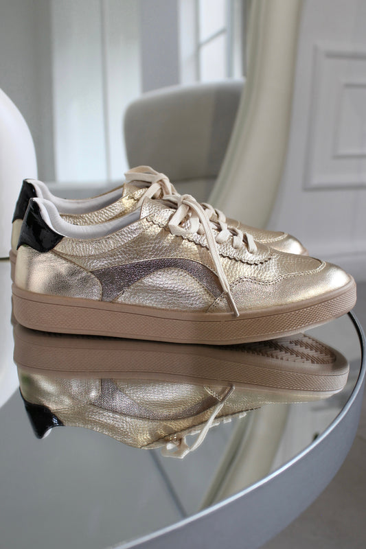 Sneakers Roma en Cuero.