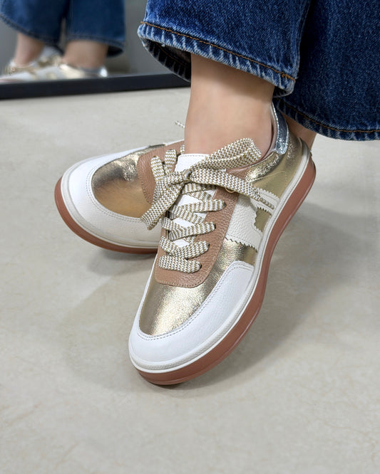 Sneakers Nara en Cuero