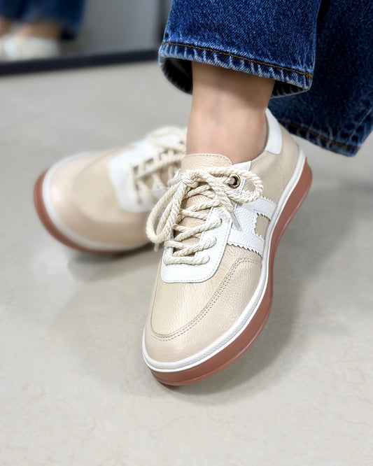 Sneakers Nara en Cuero